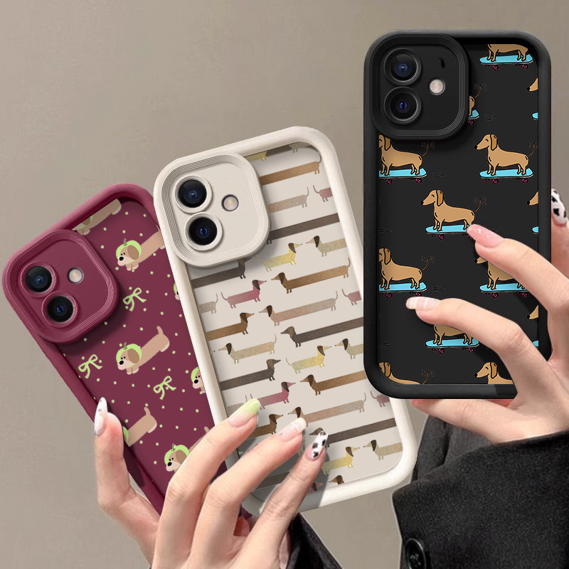 Receipt Printer Thermal - Creative Minimalist Dachshund Dog Printed Phone