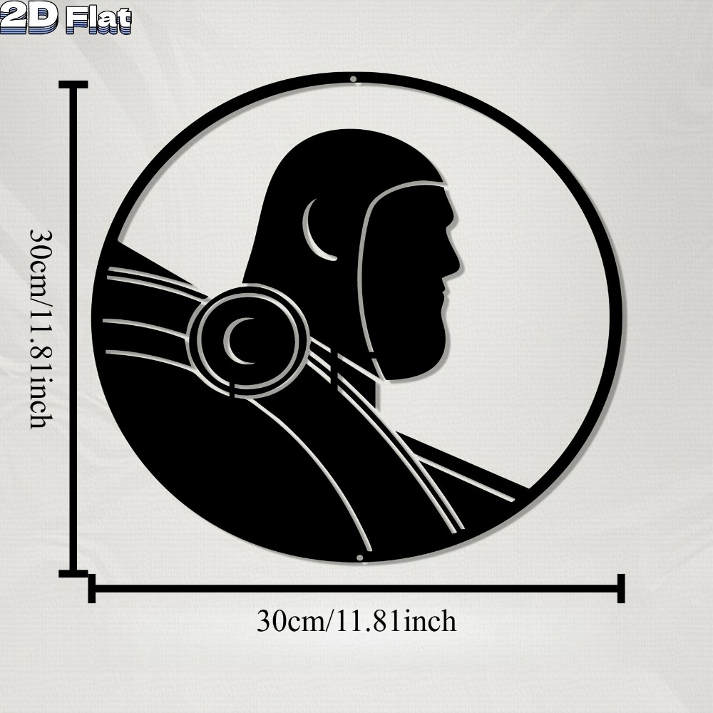 Modern Robot Aluminum Wall Art - огляд і ціна Office Tech For Home