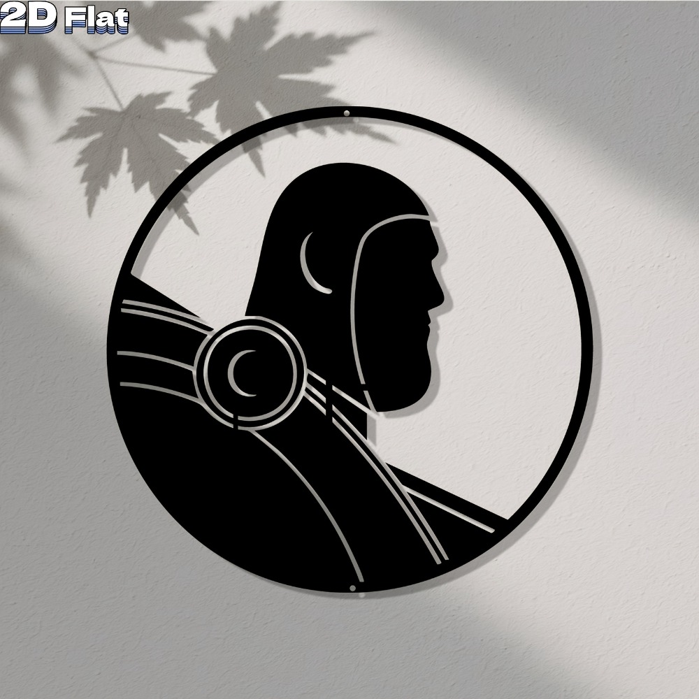 Modern Robot Aluminum Wall Art - огляд і ціна Office Tech For Home