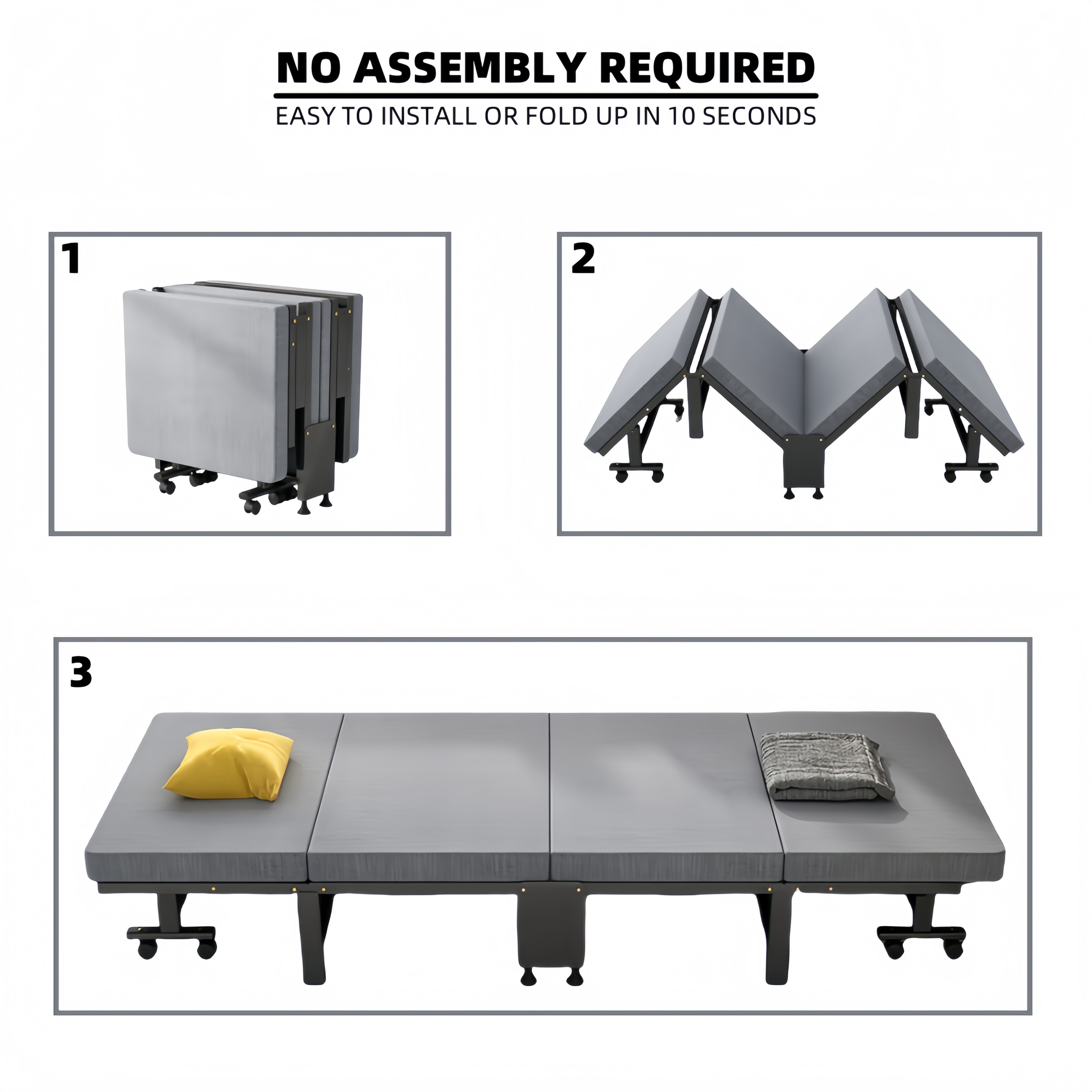 1 Dust Cover for a Folding Bed - огляд і ціна Office Tech For Home